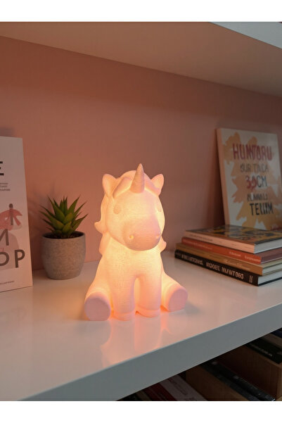 UNIO STUDIO Unicorn Figürlü Çocuk Odası Gece Lambası