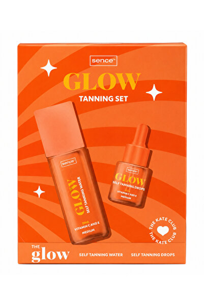 SENCE CASETA CADOU (PICATURI AUTOBRONZANTE 18ML+LOTIUNE BRONZAT 105ML) THE GLOW