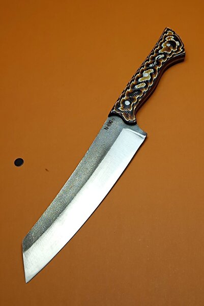 ATAK Cumhur Serisi Ömürlük Japon Kiritsuke Şef Bıçağı N690 Çelik Verzalit Gövde