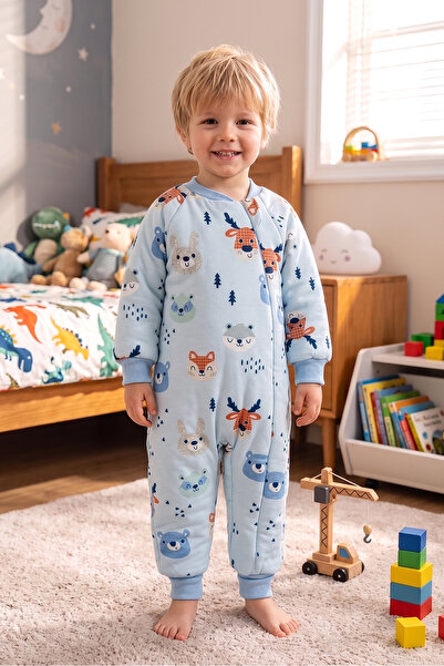 Babymod Teddy Bear Patterned 2.5 Tog Fiber Filled Premium Quality Girls' and ...