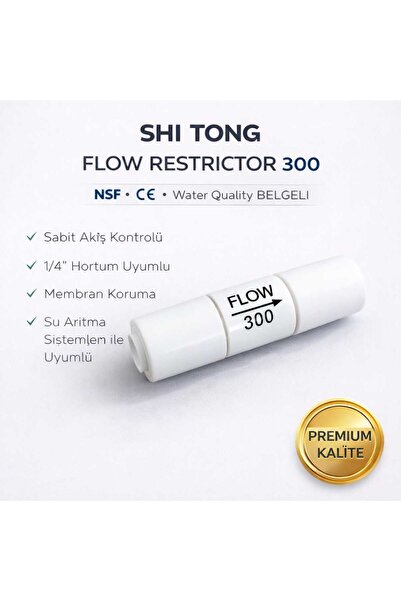Flow 300 Su Arıtma Cihazı Atık Kısıcı