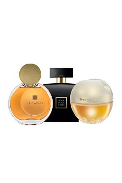 AVON Set de 3 parfumuri Far Away, Little Black Dress și Incandessence