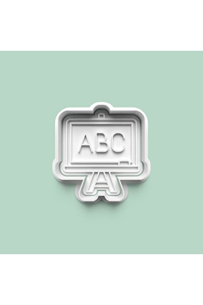 AKTASTORE Blackboard Figure Cookie Mold and Sugar Dough Mold 1004-14