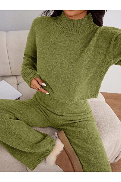 TOFAN TRİKO SET TRICOTAT OVERSIZE CASUAL