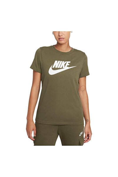 Nike Γυναικείο Απαραίτητο Κοντομάνικο Μπλουζάκι Icon Futura XS