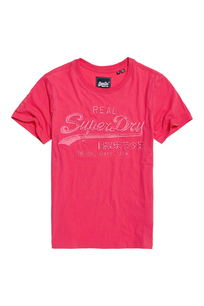 SUPERDRY Γυναικείο κοντομάνικο μπλουζάκι XS