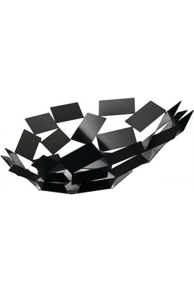 Alessi Fructieră, Alessi, Stanza dello Scirocco, Oțel inoxidabil, Negru