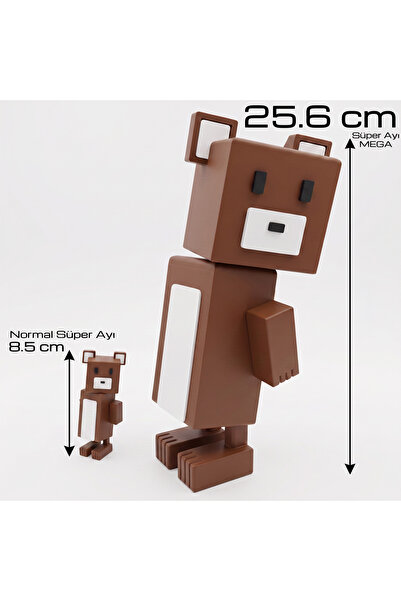 XO Market Süper Ayı MEGA Super Bear Adventure Eklemli Haraketli Figür Oyuncak...