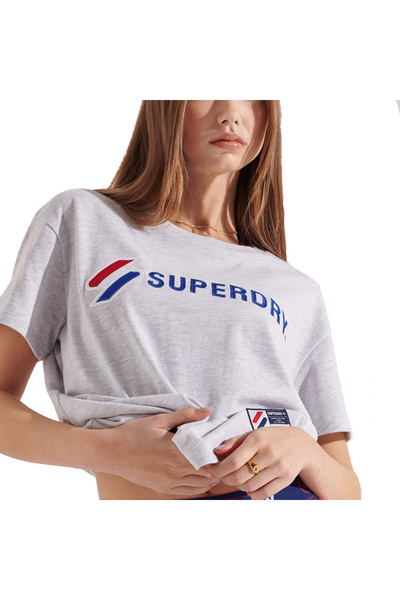 SUPERDRY Γυναικείο κοντομάνικο μπλουζάκι XS