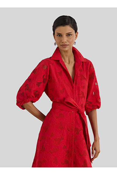 Lauren Ralph Lauren Kırmızı Kadın Elbise 200P13593