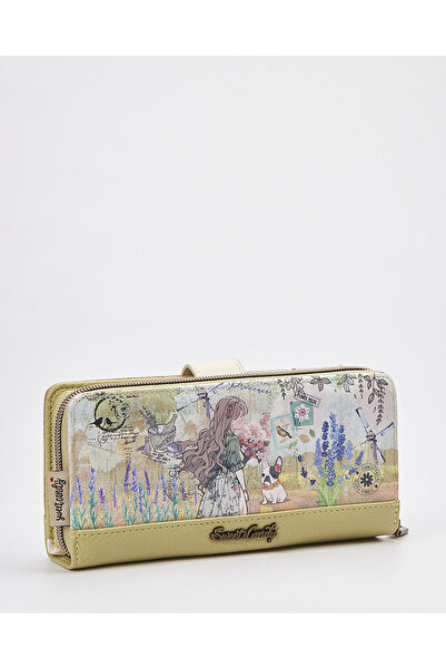 Sweet Candy Synthetic Wallet with Doll Design, Removable Card Card and Box fo...