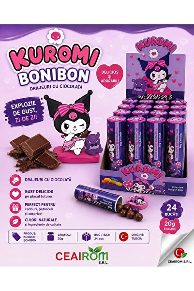 kuromi BONIBON 20GR 24BUC PACHET ECONOMIC