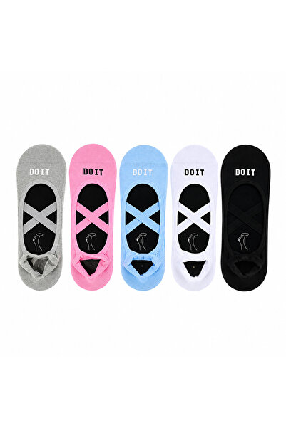 MERTİNWORLD SOCKS 5li Pilates Yoga Patik Çorap Seti