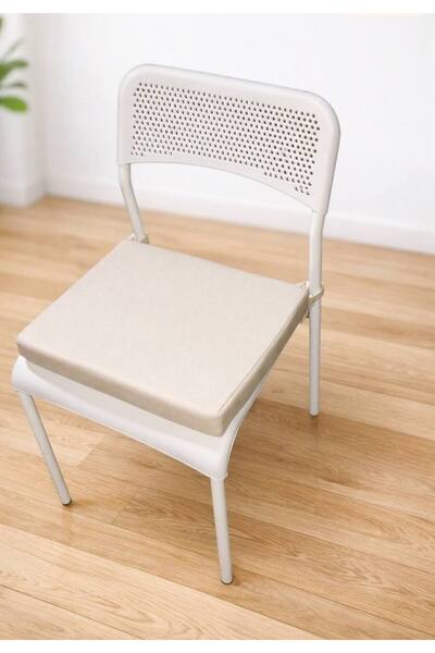 Genel Markalar Bahçe Balkon Salon Sandalye Minderi 36*36*5 cm Fermuarlı