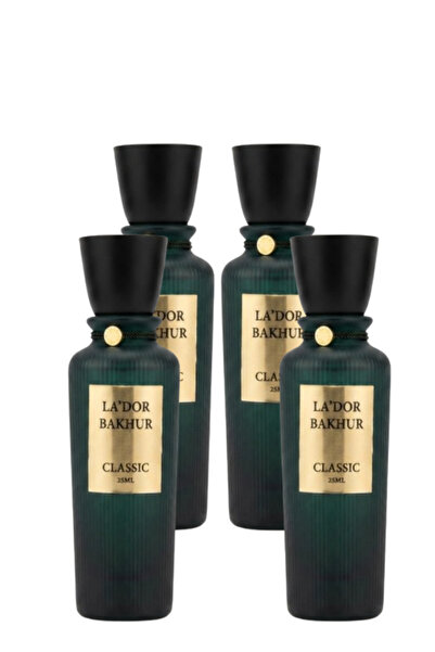 CLASSİC 4 Pieces La'Dor Bakhur Perfume 25ML