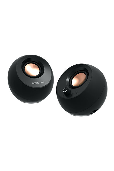 CREATIVE PEBBLE PRO 2.0 Speakers - black "51MF1710AA000" (timbru verde 0.8 lei)