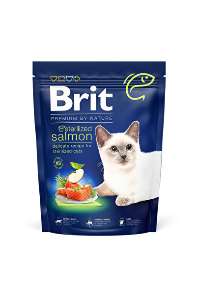Brit Care Brit Premium by Nature Cat Sterilized Salmon 300 g