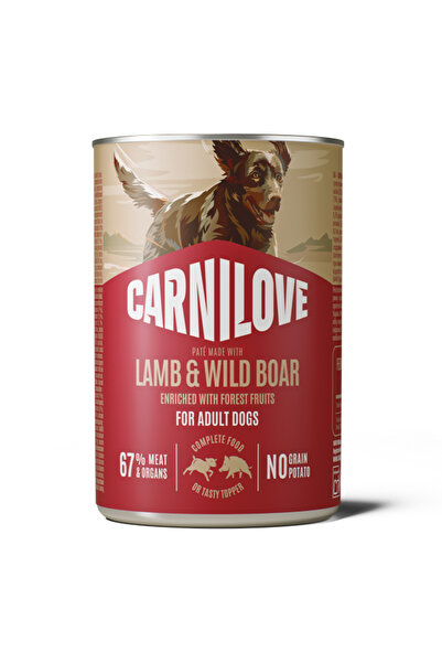 Brit Care Carnilove Dog Can Pate Lamb & Wild Boar 400 g