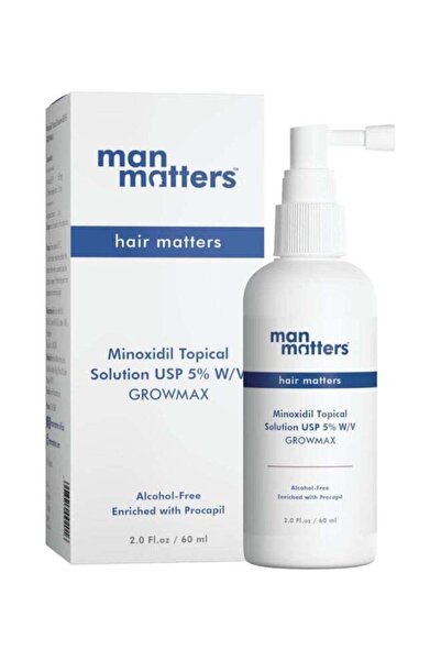 Man Matters Minoxidil 5% Solution Serum For Men With Procapil I Controls Hair...