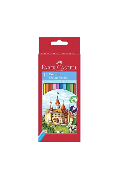 Faber Castell Creioane colorate Faber-Castell 12 culori