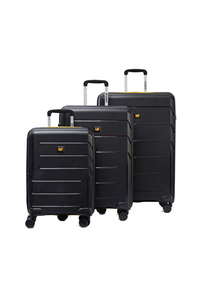 Caterpillar Set 3 trollere Cargo Venture, 35L, 59L, 92L, ABS - black "CAT-849...