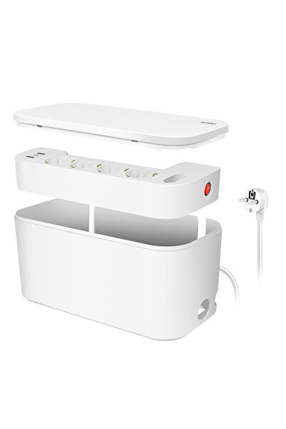 LogiLink PRELUNGITOR LOGILINK, Schuko x 5, conectare prin Schuko (T), cutie m...