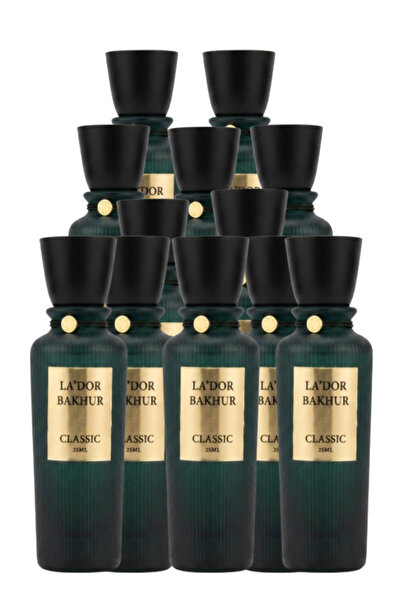 CLASSİC 12 Pieces La'Dor Bakhur Perfume 25ML