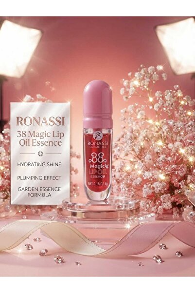 Genel Markalar Ronassi Cosmetics 38 Magic Lip Oil - Nemlendirici Ve Dolgunlaş...