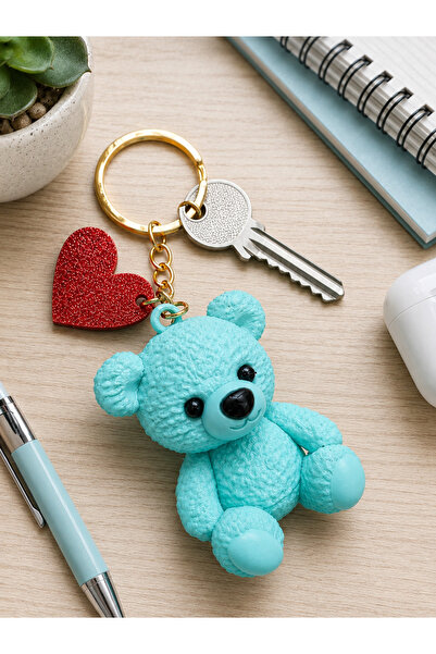ARPAT NEXT Heart and Bear 2-Piece Charm and Keychain Set