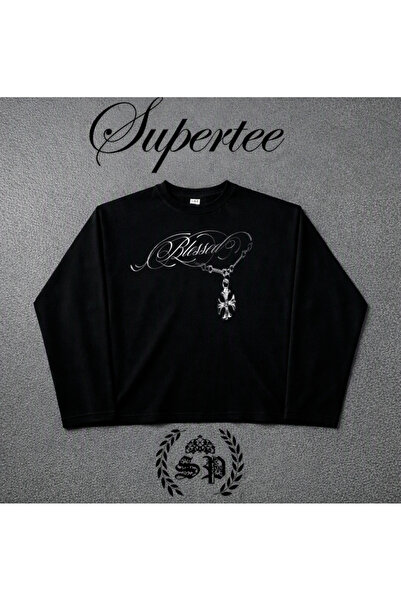 StartMore Harajuka Vintage Styling Series Long Sleeve Uzun kollu tişört
