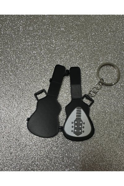 killstar Penal-Shaped Guitar Bag-Shaped Keychain Bag Charm