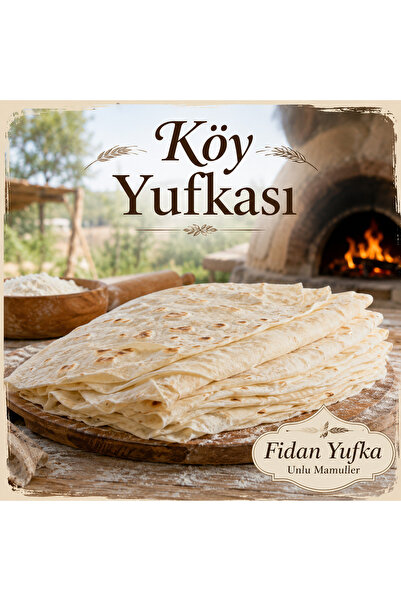 Genel Markalar KÖY YUFKASI 1 KG ( 6 ADET ) EL AÇMASI SACDA PİŞİRİLMİŞ