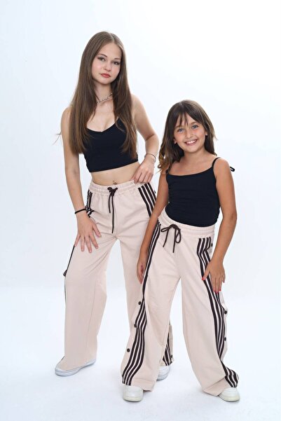 GREYFURTKİDS Girls' Sportswear a Quality Sportswear with Snap Buttons on the ...