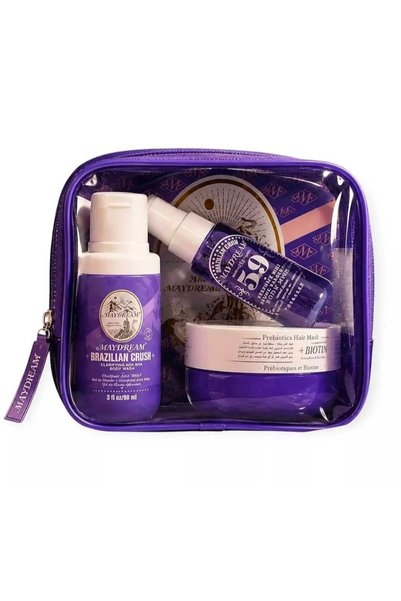 MAYDRREAM Maydream Brazilian Crush Hair & Body Care Set (3Pcs with Transparen...