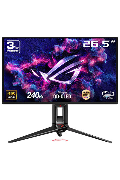 ASUS Monitor Gaming QD-OLED ROG Swift OLED 27" PG27UCDM, UHD (3840 x 2160), H...