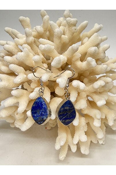 gemsartdeco Lapis Lazuli Natural Stone Earrings