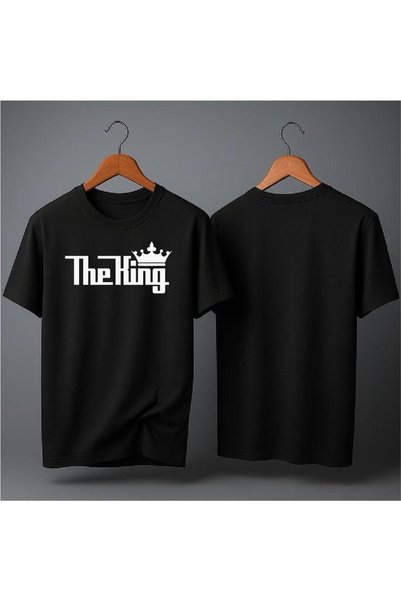 EFEVRA The King Printed Oversized T-Shirt