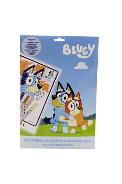 CYP BRANDS Bluey Colouring numbers set