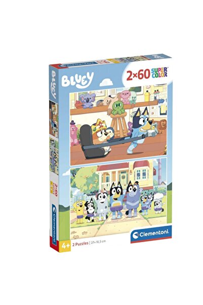 CLEMENTONI Puzzle Bluey 2x60 piese