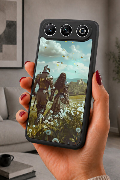 General Mobile GM 26 Uyumlu ZırhlıŞövalye Desenli Kamera Korumalı Darbelere D...
