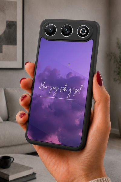 General Mobile GM 26 Uyumlu Güzel Desenli Kamera Korumalı Darbelere Dayanıklı...