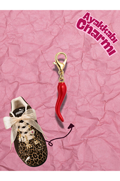 Hugs and Gifts Hugs & Gifts | Hugs & Gifts – Kırmızı Acı Biber Charm 🌶️ ✨