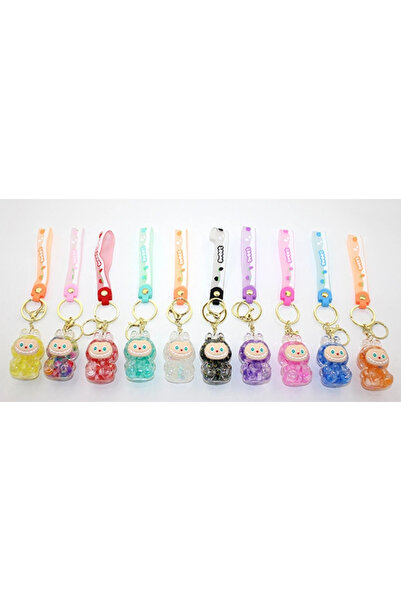 Generic Brand Waterproof Silicone Keychain Labubu Alk5285