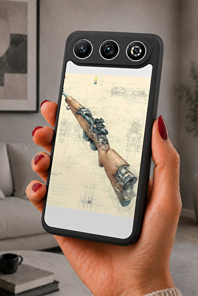 General Mobile GM 26 Uyumlu Tüfek Desenli Kamera Korumalı Darbelere Dayanıklı...