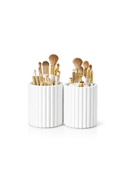 OEM Organizator Premium pentru Pensule de Machiaj și Cosmetice, Design Elegan...