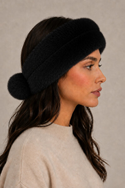 Generic Brand Ponpon Fur Hair Band
