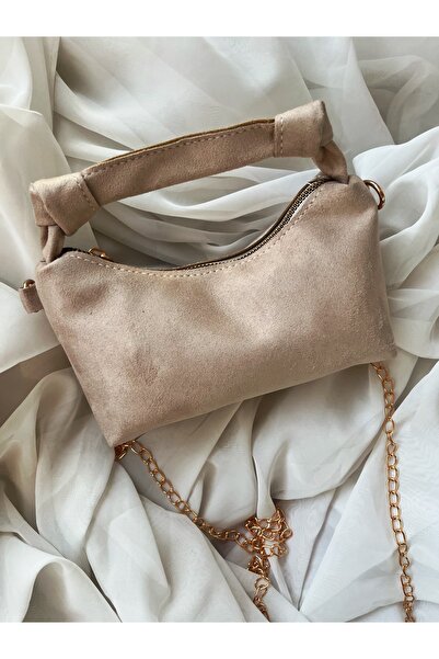 SANTA FLEX Suede Mink Soft Modern Leather Stylish Twist Detailed Elegant Chai...