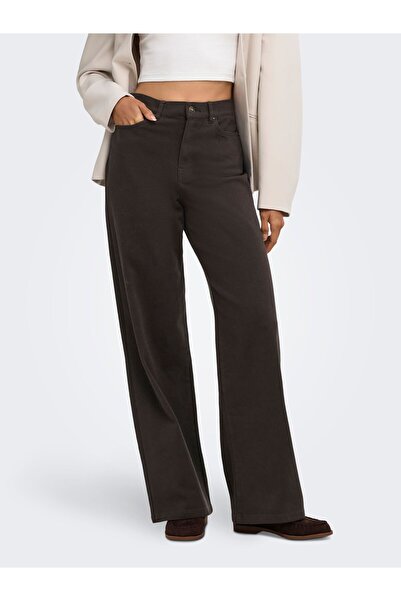 ONLY Jeans mit weitem Bein ONLMADISON-SILLE Hohe Taille Weiter Beinschnitt Jeans
