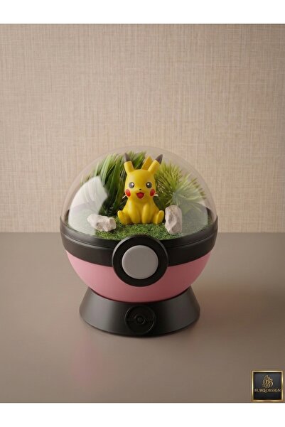 Burq Design Pokemon Poketop Hediyelik Küre figür