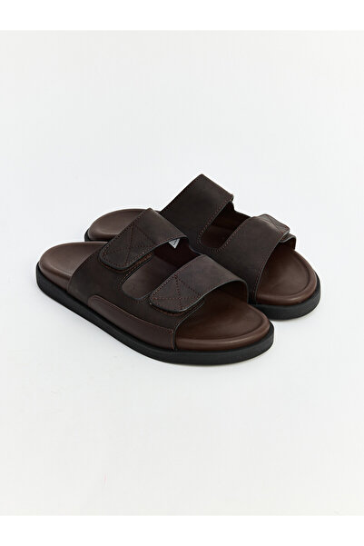LC Waikiki Nevavm Men's Velcro Slippers with a Difference